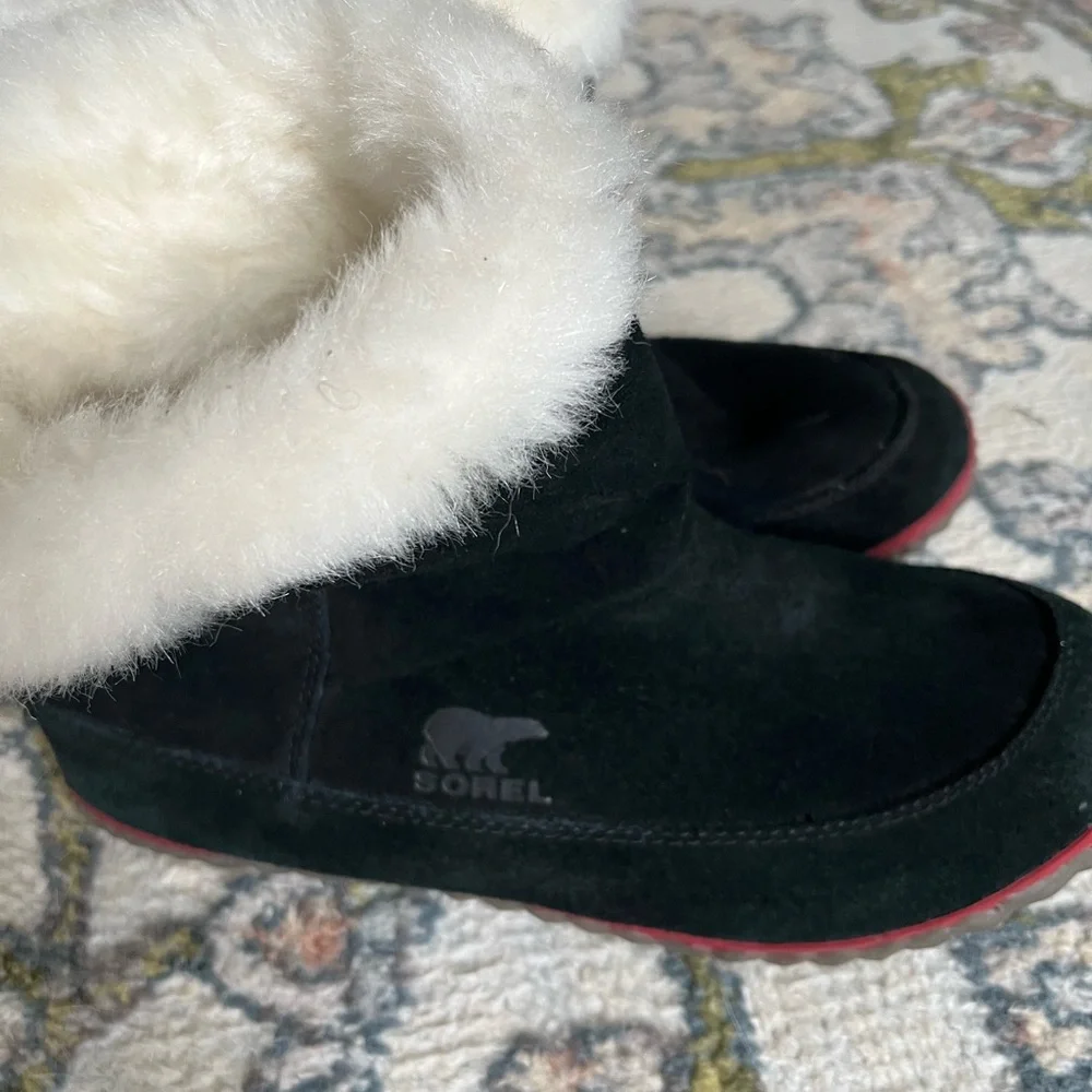 Women’s Sorel black suede boots - Picture 4 of 6